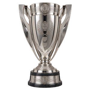 Solid-silver special trophy for three consecutive championships