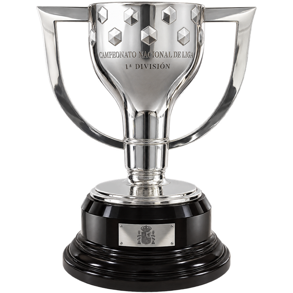 Spanish league championship trophy